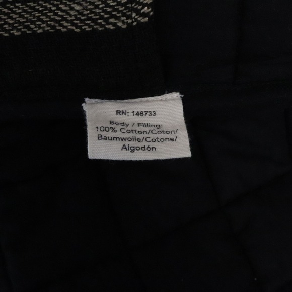 NWT MIRTH Bruges Jacket Small Black Golden Stripe Quilted Coat Handmade Belted - Picture 10 of 11